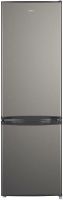 Холодильник Evelux FS 2220 X, серебристый