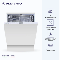 Встраиваемая посудомоечная машина Delvento VMB4603