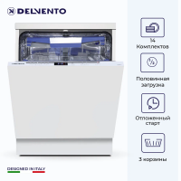 Встраиваемая посудомоечная машина Delvento VMB6602