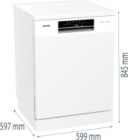 Посудомоечная машина Gorenje GS642E90W , белый