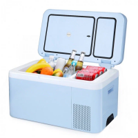 Автомобильный холодильник Бирюса НС-24P4, голубой