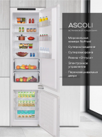 Холодильник встраиваемый Ascoli ADRF241WEBI