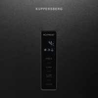 Холодильник Kuppersberg NRS 189 DX, черный