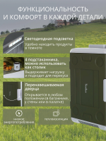 Автомобильный холодильник Tesler CCF-3501, зелёный