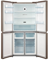 Холодильник Korting KNFM 81787 GB (золотистый под стеклом)