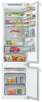 Холодильник встраиваемый Samsung BRB80F30ADF0EO, No Frost, двухкамерный, белый
