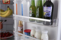 Холодильник Ascoli ARDRFR375WE, красный