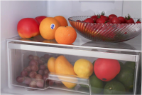 Холодильник Ascoli ARDRFR375WE, красный