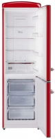 Холодильник Ascoli ARDRFR375WE, красный