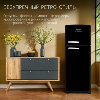 Холодильник Tesler RT-218, черный