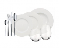 Набор посуды Villeroy & Boch Wonderful World White 4 Friends, 36 предметов