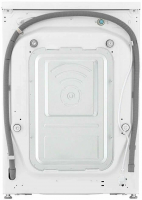Стиральная машина с сушкой и паром LG F4V5RGP0W, белый/черный