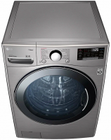 Стиральная машина с сушкой LG F0L2CRV2T2C-T, серебристый