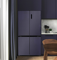 Холодильник LEX LCD505BmID, синий металлик