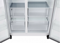 Холодильник LG GC-B257KMHW, серебристый