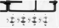Газовая варочная панель NordFrost HS 6043 W, белый