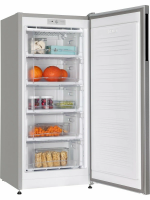 Морозильная камера NordFrost DF 263 SAP, серебристый