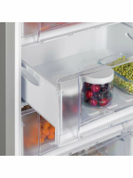 Морозильная камера NordFrost DF 263 SAP, серебристый