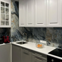 Смеситель для кухни Omoikiri Yamada-BN, с подключением фильтра / нержавеющая сталь