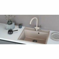 Смеситель для кухни Omoikiri Yamada-C, с подключением фильтра / хром