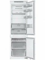 Холодильник встраиваемый Samsung BRB70F26CES0EO, No Frost, двухкамерный, белый