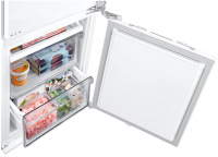 Холодильник встраиваемый Samsung BRB70F30AEF0EO, No Frost, двухкамерный, белый