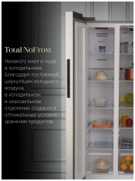 Холодильник Ascoli ACDG450WIB, золотистый