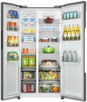 Холодильник Haier HRF-522DS6RU, серебристый