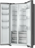 Холодильник Haier HRF-522DS6RU, серебристый