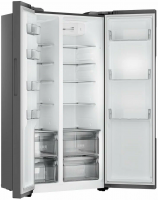 Холодильник Haier HRF-522DS6RU, серебристый