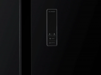 Холодильник Kraft KF-MS5701BI, черное стекло