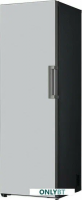 Морозильник LG GC-B404FAQM, серебристый/черный