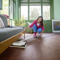 Швабра паровая Karcher KST 1 Upright (1.513-564.0) белый/серебристый