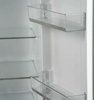 Холодильник LEX LSB520WGID, белое стекло