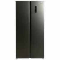 Холодильник Бирюса SBS 400 DI, темная сталь