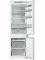 Холодильник встраиваемый Samsung BRB80F26ACF0EO, No Frost, двухкамерный, белый