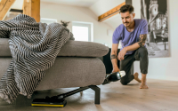 Пылесос вертикальный Karcher VC 4 Cordless myHome (1.198-630.0) белый/черный