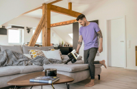 Пылесос вертикальный Karcher VC 4 Cordless myHome (1.198-630.0) белый/черный