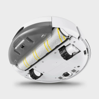 Пылесос-робот с влажной уборкой пола Karcher RCF 3 (1.269-660.0) белый/черный