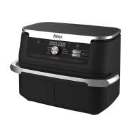 Аэрогриль-фритюрница Ninja Foodi FlexDrawer AF500EU, черный