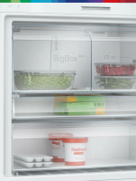 Холодильник Bosch KGP86AXB0N, черный/нержавеющая сталь