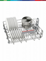 Посудомоечная машина Bosch SMS4HMB62T, полноразмерная, черный/серебристый