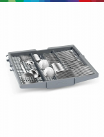 Посудомоечная машина Bosch SMS4HMB62T, полноразмерная, черный/серебристый