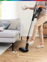 Пылесос вертикальный Bosch BCS931GAC, белый/черный/серебристый