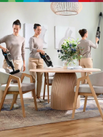 Пылесос вертикальный Bosch BCS931GAC, белый/черный/серебристый