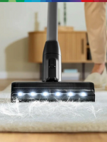 Пылесос вертикальный Bosch BCS931GAC, белый/черный/серебристый