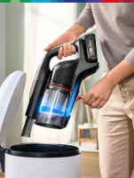 Пылесос вертикальный Bosch BCS931GAC, белый/черный/серебристый