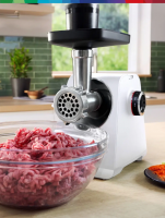 Мясорубка электрическая Bosch MFWS607W, белый/черный