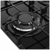 Встраиваемая газовая панель Monsher MGG 43 Noir, черный