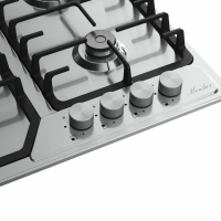 Газовая варочная панель Monsher MSG 63 Acier, нержавеющая сталь